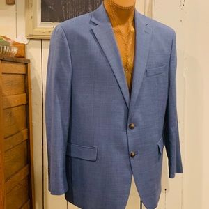 Blue Chaps Two Button Blazer/Sports Jacket